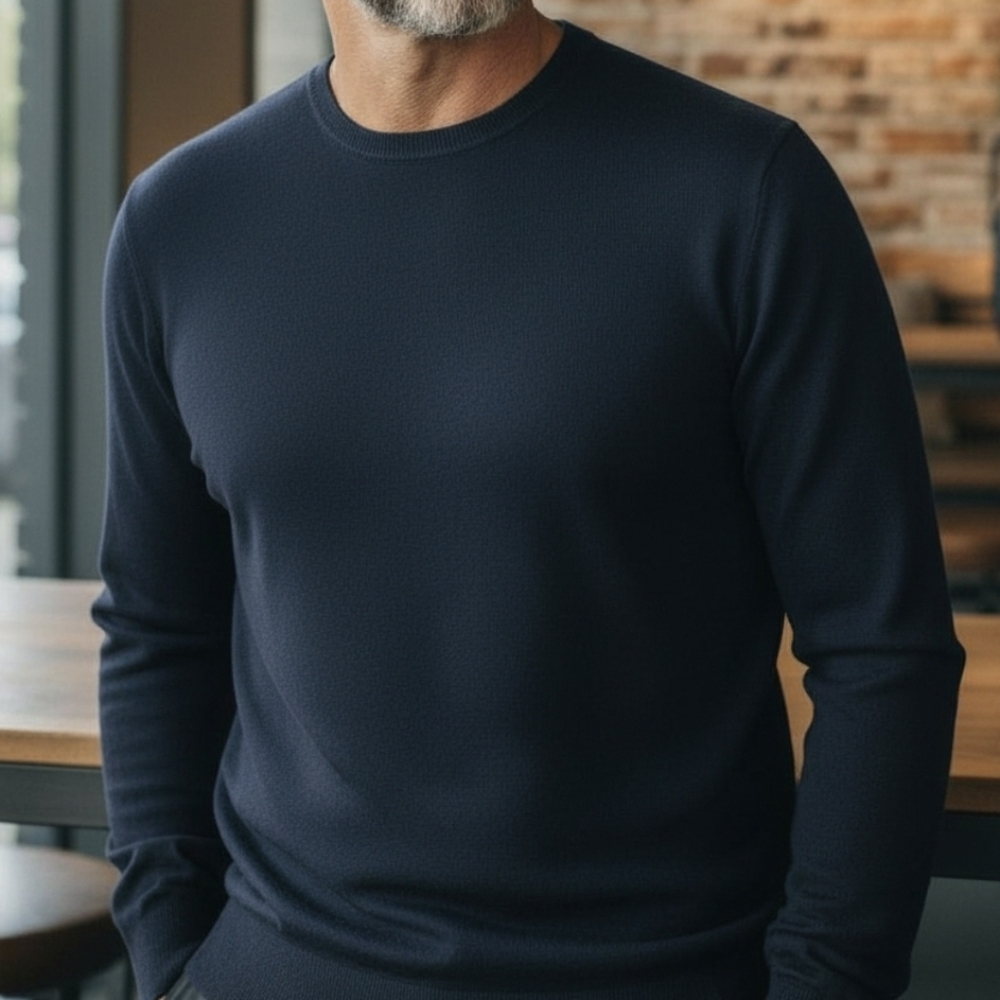 Saks Fifth Avenue Men's Black Sweater